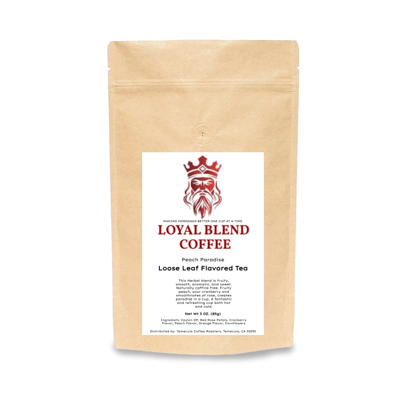 Peach Paradise 3 OZ bag Loose Leaf Tea